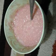 Pure jambu merah + oatmil (MPASI 8m) রেসিপির প্রধান ছবি