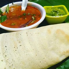 A picture of Dosa sambhar chutney.