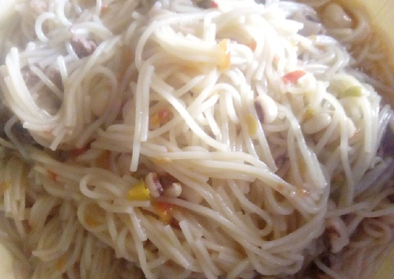 Spaghetti and bean