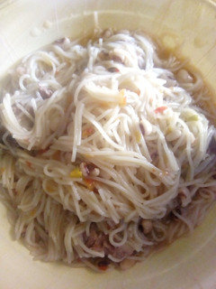 A picture of Spaghetti and bean.