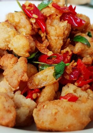 Foto resep Ayam Tepung Cabe Garam