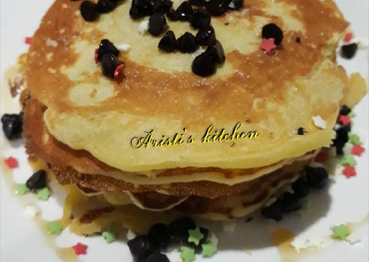 Cara ramu Super Fluffy Pancake , Sempurna