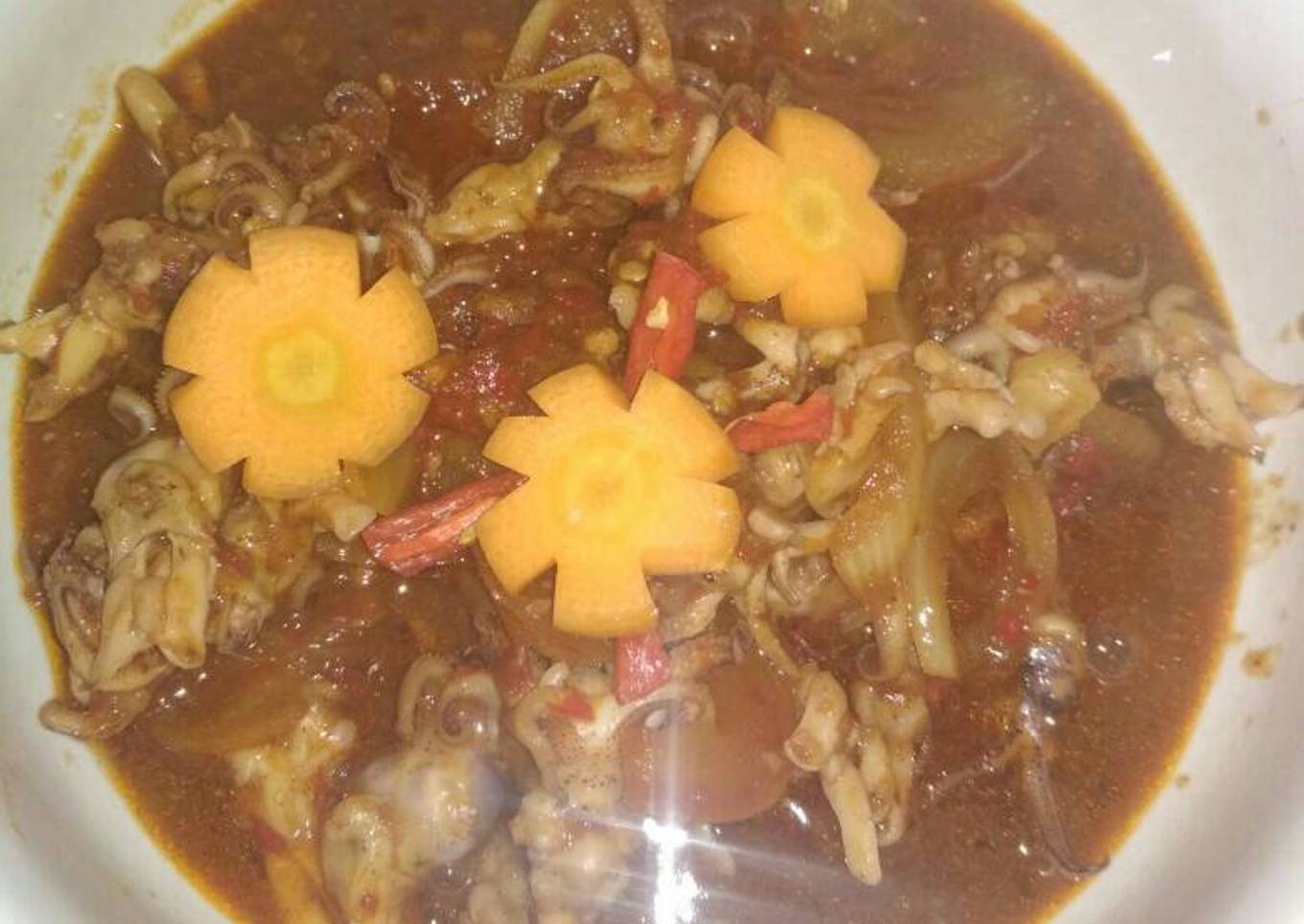 Cumi kecap pedas special