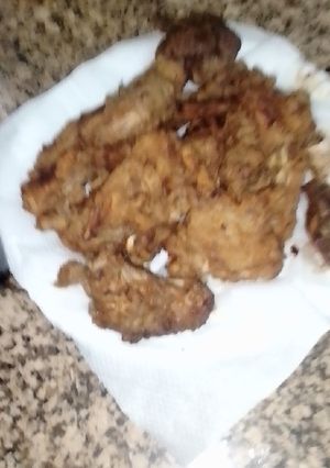 A picture of Kfc chicken #3 ingredients.