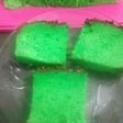Brownis kukus pandan