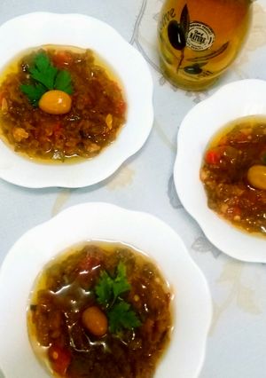 صورة لوصفة حميس حار بزيت الزيتون