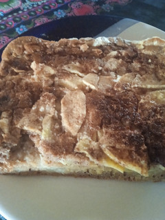 Una foto de Pastel de manzana y canela