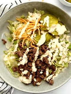 BigMac saláta recept fotója