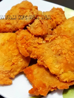 Foto resep Kulit Ayam KFC Ala Ala / KW