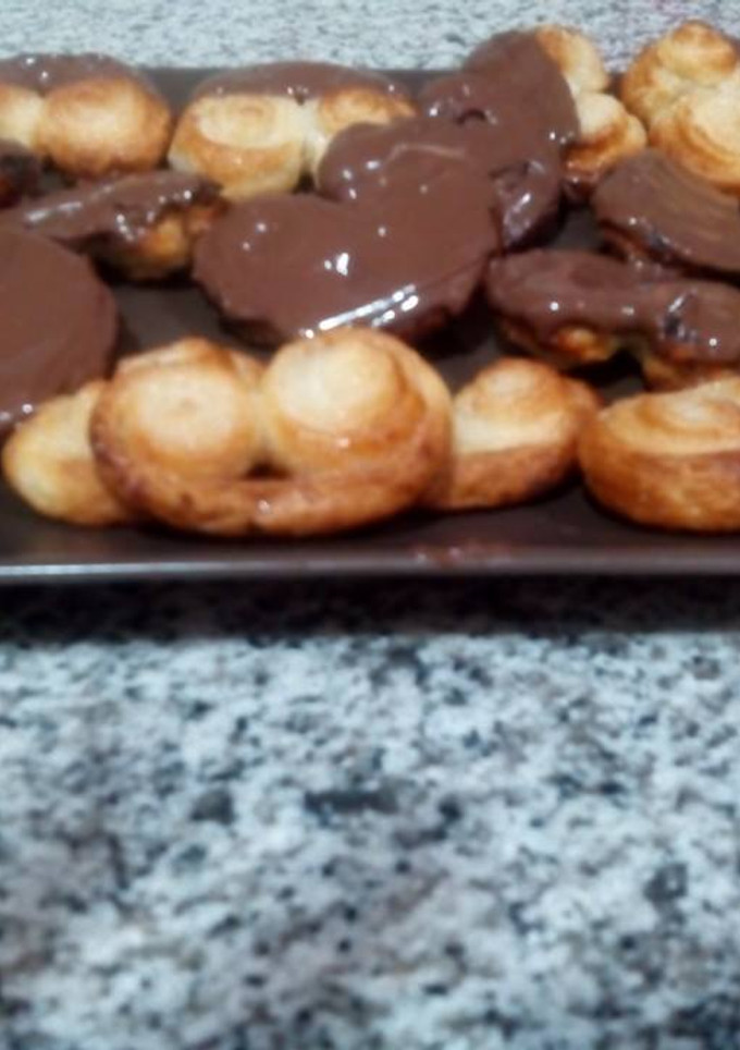 Una foto de Palmeritas de chocolate