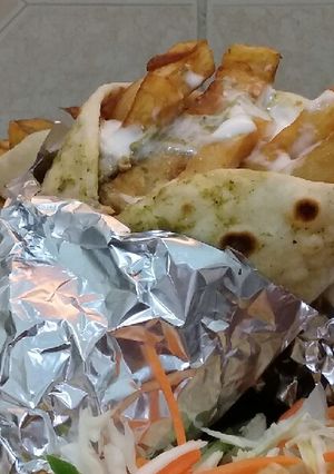 A picture of Afghani Burger.