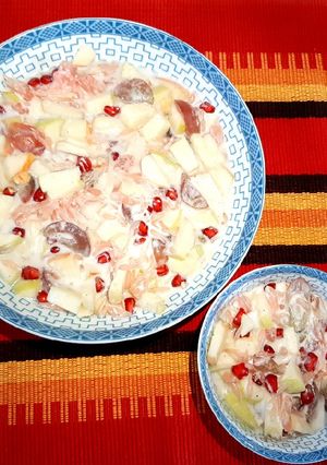 দই দিয়ে ফ্রুটস সালাদ রেসিপির প্রধান ছবি