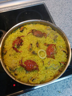 Una foto de Arroz con pollo al estilo del abuelo