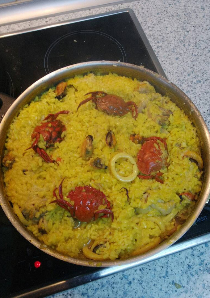 Una foto de Arroz con pollo al estilo del abuelo