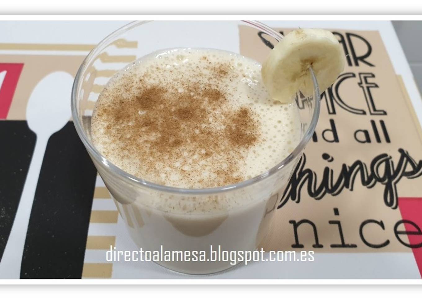 Batido de plátano