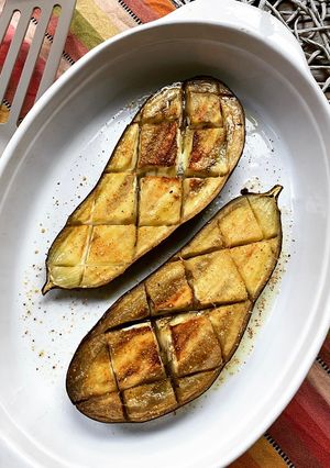 Une photo de ☆Aubergines Rôties au Four☆
