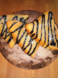 Kókuszos háromszögfánk recept fotója
