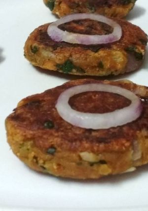 A picture of Rajma cutlet.