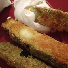 A picture of Crunchy Zucchini Fries.