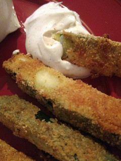 A picture of Crunchy Zucchini Fries.