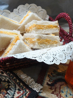 عکسی از دستور ساندویچ پنیر چدار