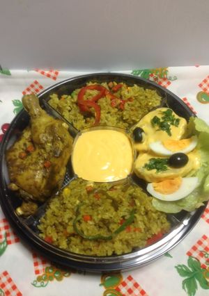 Una foto de Arroz con pollo!!