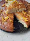 Lebanese yoghurt lemon cake