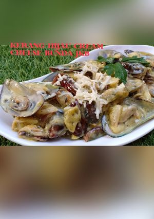 Foto resep Kerang hijau cream cheese ala bunda jkb