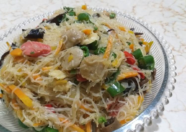 Bihun goreng ceria