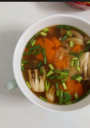 Hình của món Súp miso.