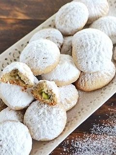 صورة لوصفة عجينة كعك العيد بالسميد