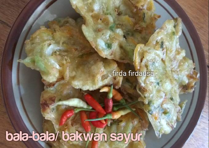 Resep Bala Bala Bakwan Sayur Oleh Firda Firdausa Cookpad