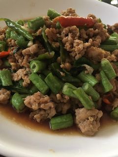 รูปของ ผัดกระเพราหมูสับ