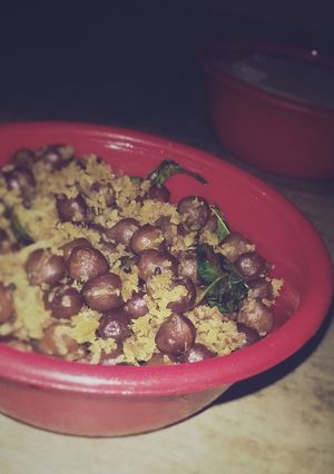 A picture of Chana Masala (Kerala style).