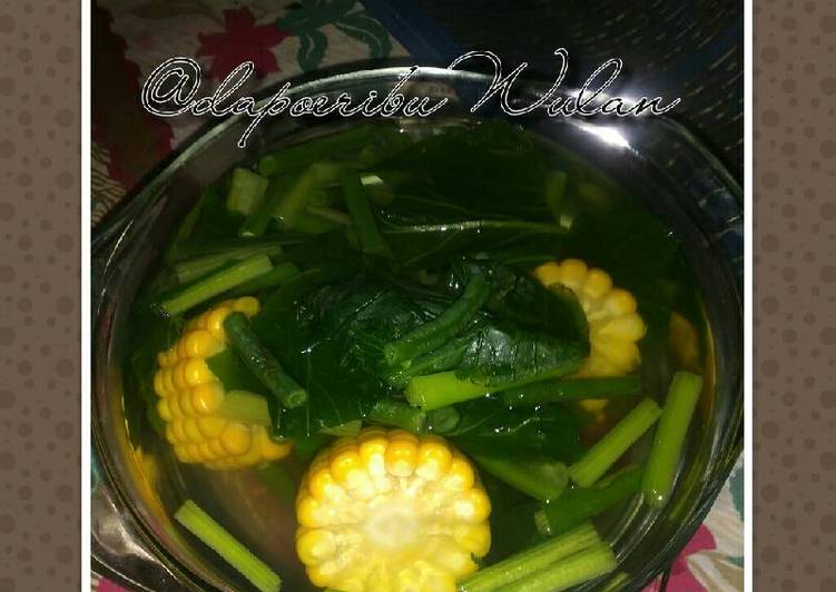 Resep Sayur bening sawi 😘 Anti Gagal