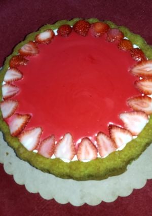 عکسی از دستور کیک اسفناج