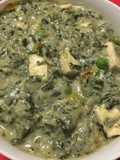 Methi Malai Matar (Fenugreek And Peas Curry With Cream)