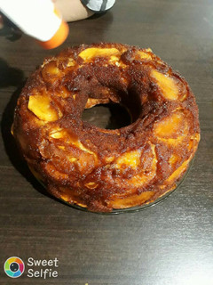 Una foto de Torta invertida de manzana¡!