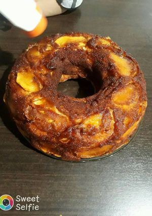 Una foto de Torta invertida de manzana¡!