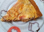 Una foto de crema de choclos