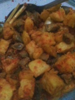 Foto resep Sambel goreng kentang ati