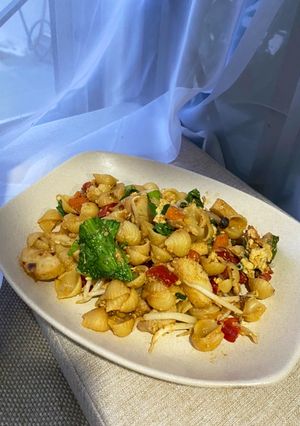 Gambar Fried Macaroni : Makaroni Goreng
