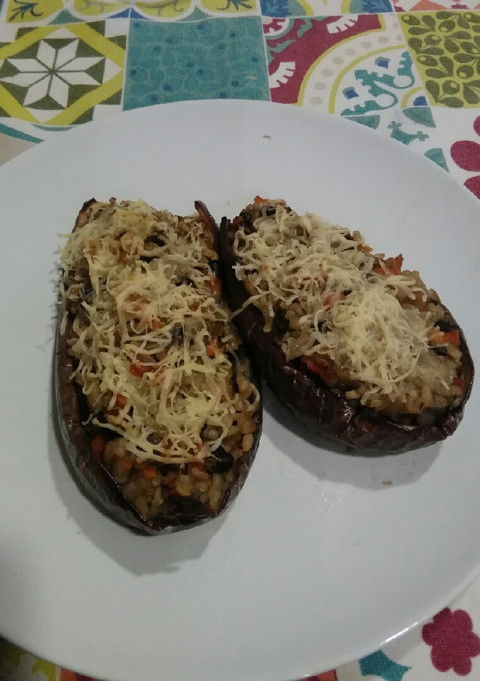Una foto de Berenjenas rellenas