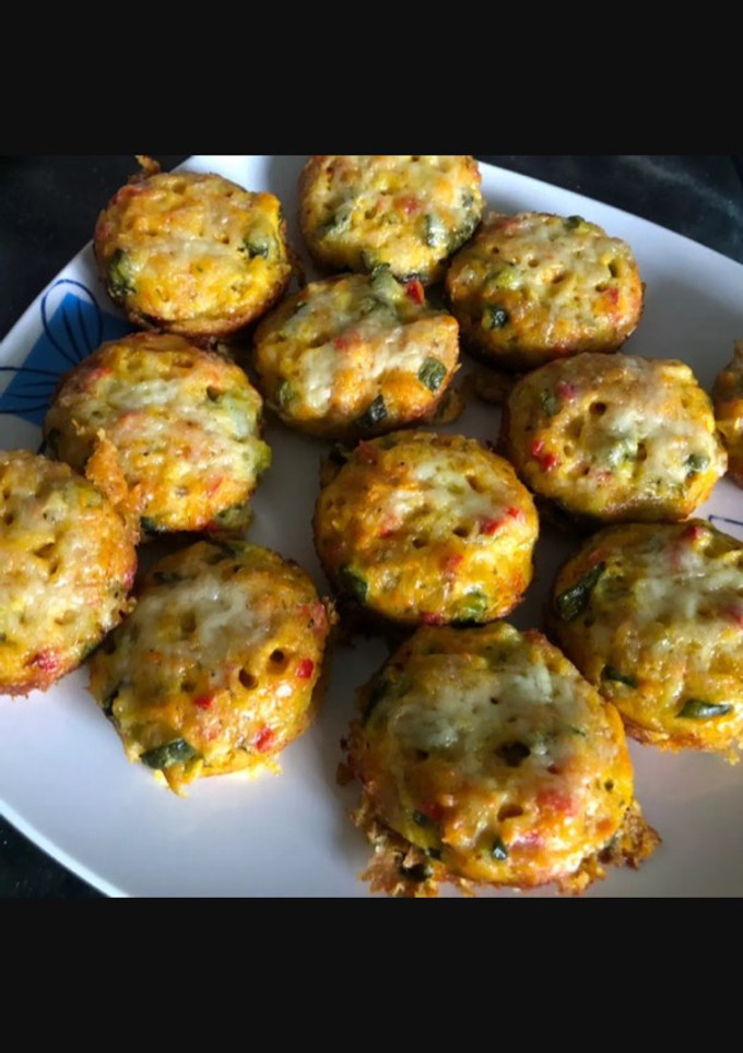 Una foto de Muffins de verduras 💚