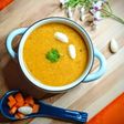 Carrot Pumpkin and Almond Soup