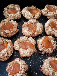 Una foto de Pepas saludables de naranja y dulce de batata