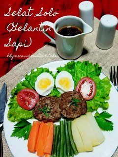 Foto resep Selat Solo (Galantin Sapi)
