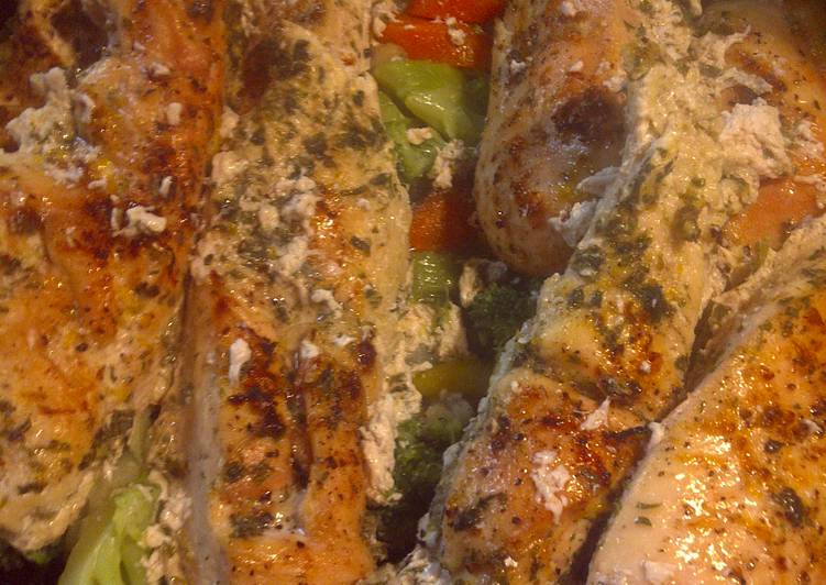 Steps to Prepare Super Quick Homemade Scarborough Fair chicken