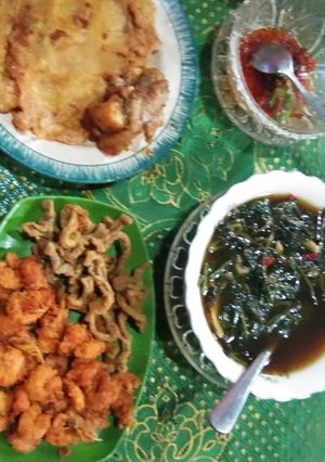 Foto resep Oseng kangkung sederhana