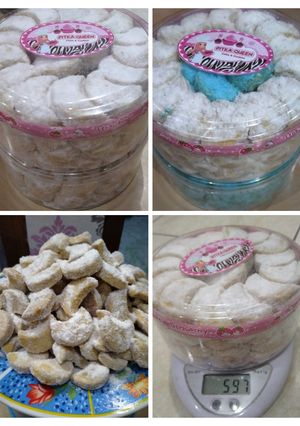Foto resep Putri salju kacang Mede keju